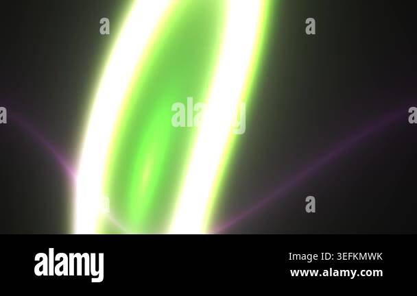 Dynamic abstract motion background featuring glowing green energy ...