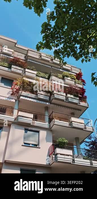Beautiful view of Modern Apartment Landscape Inspiration