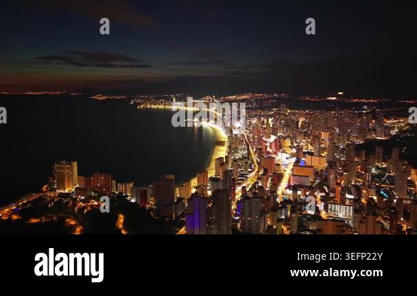 aerial view of the city of barcelona, spain Stock Video Footage - Alamy