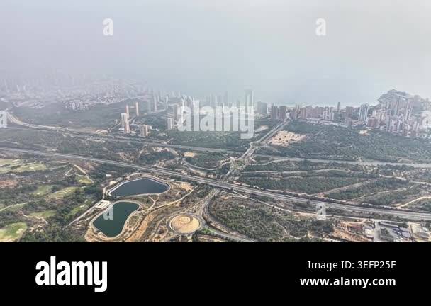 aerial view of the city of bangkok, thailand Stock Video Footage - Alamy