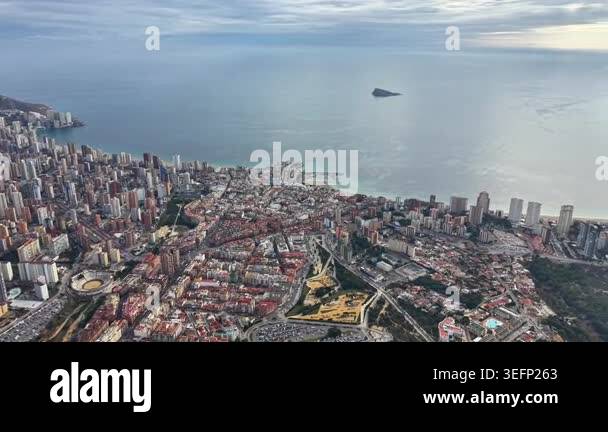 aerial view of barcelona from drone Stock Video Footage - Alamy