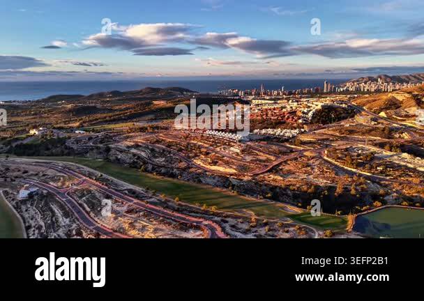 aerial view of the city of barcelona, spain Stock Video Footage - Alamy
