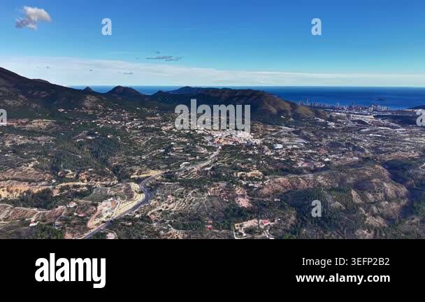 aerial view of the city of barcelona, spain Stock Video Footage - Alamy