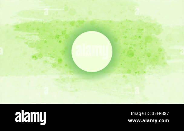 Green grunge minimal geometric motion background with circle. Seamless ...