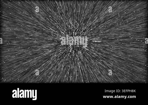 Monochrome Starburst Effect with Speckled Particles on Dark Background ...