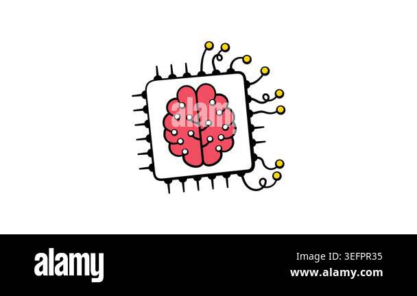 Take a look at this amazing hand drawn icon animation of neural network ...