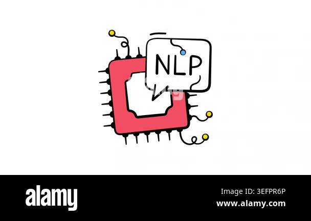 Check this premium hand drawn icon animation of nlp chip, ready to use ...