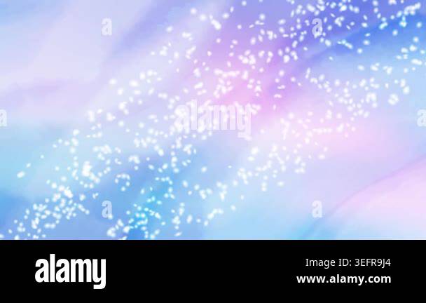 Soft Pastel Abstract Background with Drifting White Particles Stock ...