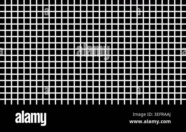 Dynamic animation featuring a grid pattern that seamlessly transforms ...