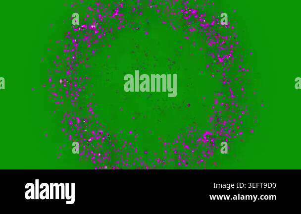 dark green vector texture in circle with lines Stock Video Footage - Alamy