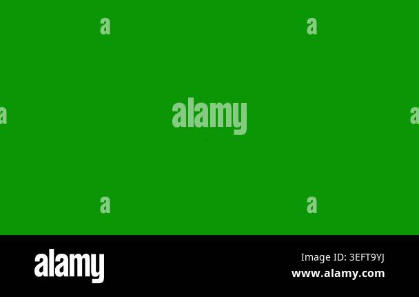 green lightning sign, vector illustration Stock Video Footage - Alamy