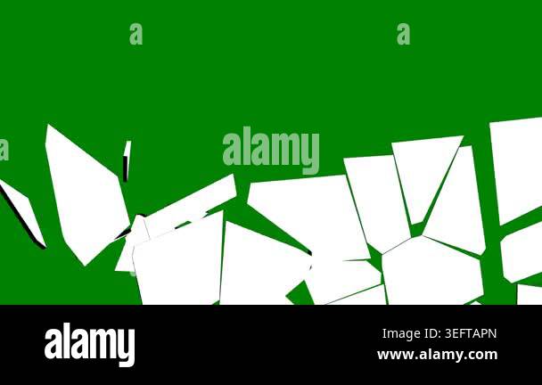 light green vector background with polygonal style. decorative design ...