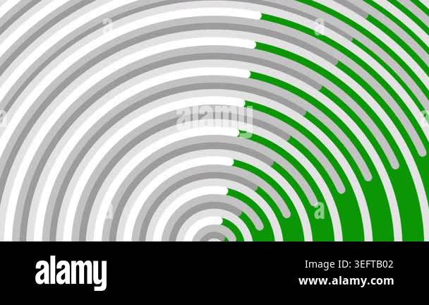 green background with lines and dots. vector illustration Stock Video ...