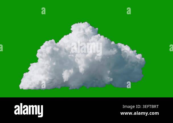 white cloud with blue background, 3 d rendering Stock Video Footage - Alamy