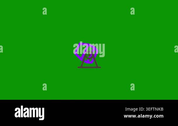 minimalistic vector icon of four - together Stock Video Footage - Alamy