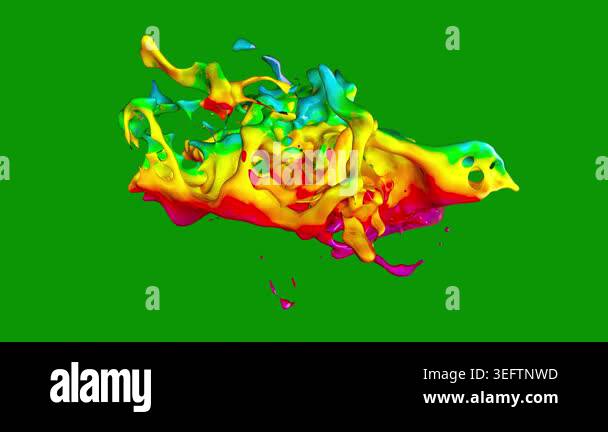 colorful ink splash. abstract background texture. watercolor ink Stock ...