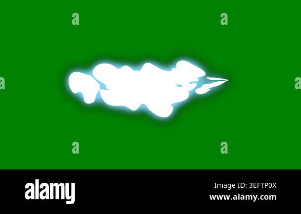 green background with some soft and smooth lines Stock Video Footage ...