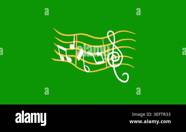 musical note icon. musical note vector icon Stock Video Footage - Alamy
