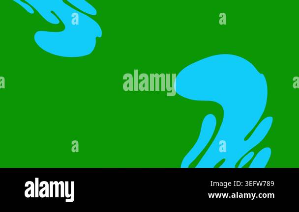 light green vector texture with colored lines Stock Video Footage - Alamy