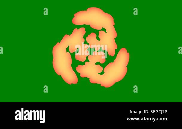 light green, red vector backdrop with dots Stock Video Footage - Alamy