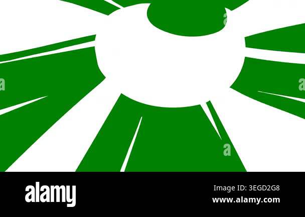 green color background. vector illustration Stock Video Footage - Alamy