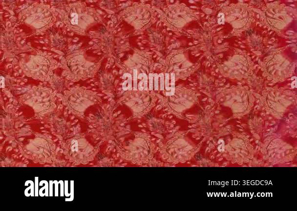 Motion footage background with colorful elements. Flowers. Vintage ...