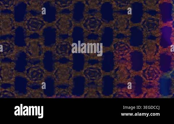 Motion footage background with colorful elements. Flowers. Vintage ...