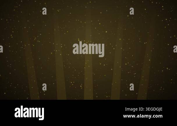 Abstract Golden Dust Particles Background with Light Rays Stock Video ...