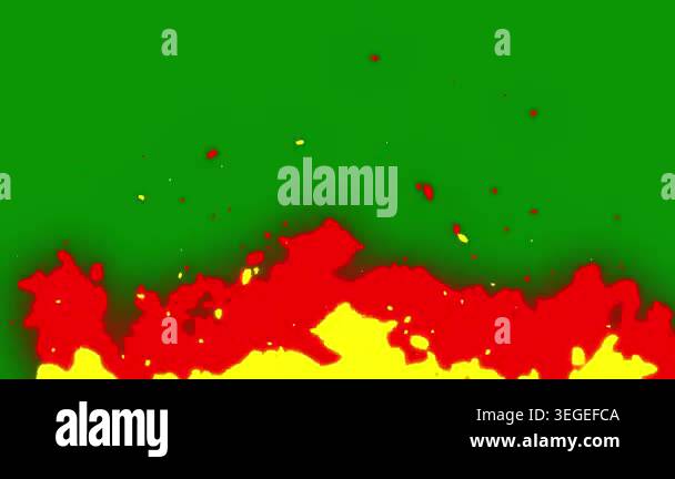 light red, yellow vector backdrop with lines, circles Stock Video ...