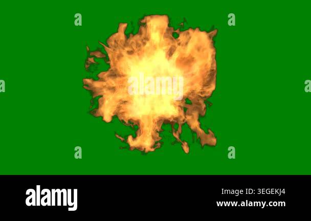 fire flames, isolated on a black background, 3 d illustration ...