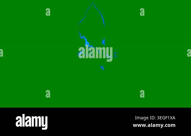 Light green, red template with chaotic shapes. modern abstract ...
