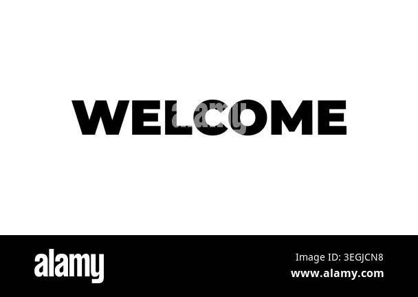 Welcome, Level up, The End, Subscribe and Thank you text animation ...