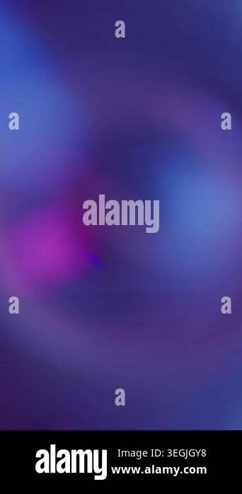 Vertical video. Defocused glow. Lens flare. Futuristic neon light mix ...