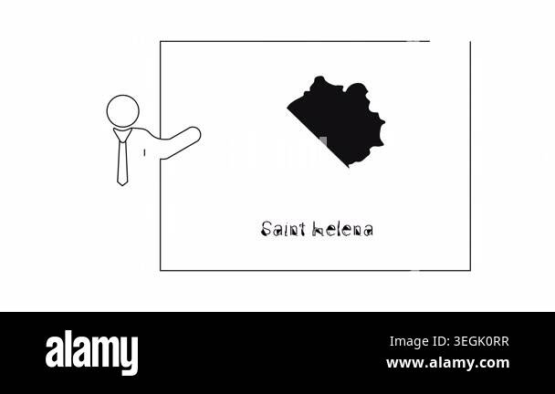 A minimalist illustration shows a stylized figure presenting a map of ...