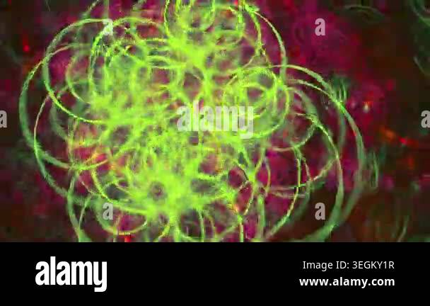 abstract fractal background. computer generated graphics Stock Video ...