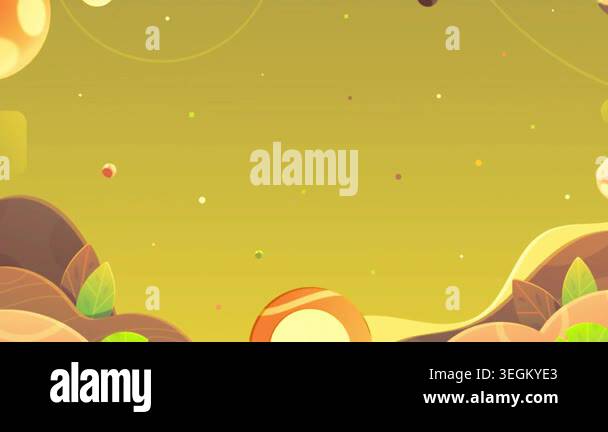 autumn forest background. abstract background with falling trees ...
