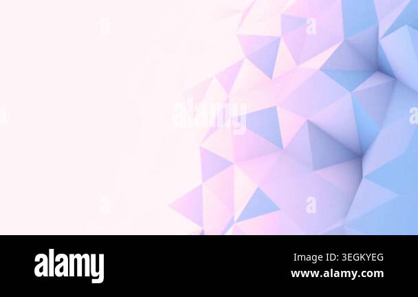 abstract geometric background. 3 d render Stock Video Footage - Alamy