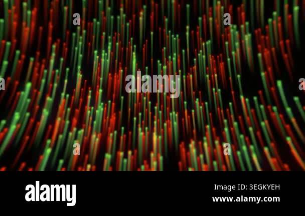 abstract background of glowing lines and dots Stock Video Footage - Alamy
