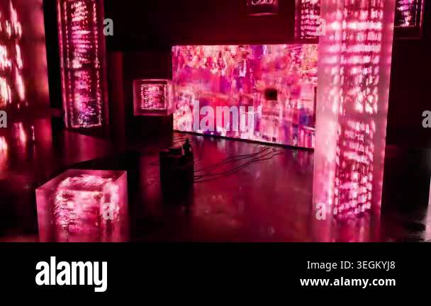 abstract background with a glass window Stock Video Footage - Alamy