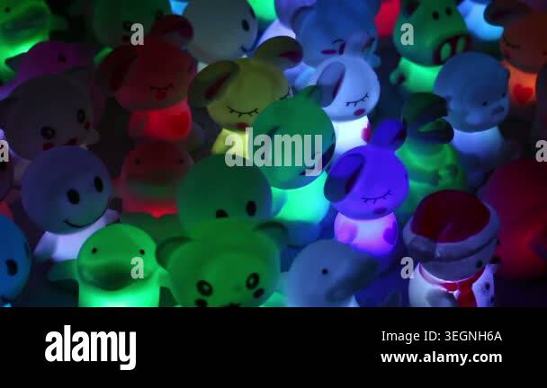 colorful of christmas lights Stock Video Footage - Alamy