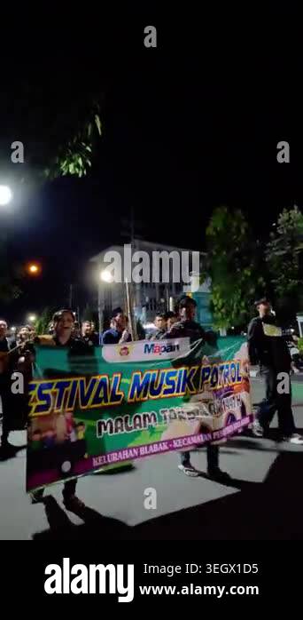 Asian people play traditional musical instruments (patrol) to celebrate ...