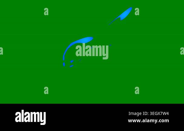 light blue vector template with chaotic shapes Stock Video Footage - Alamy