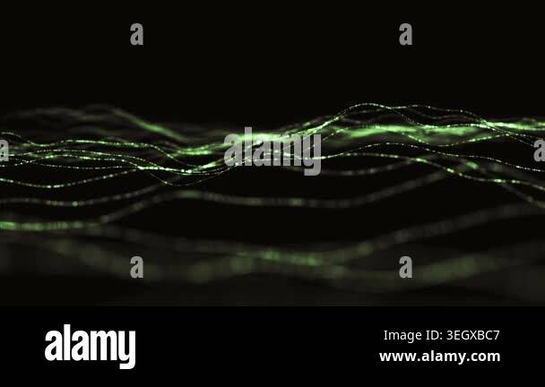 Animated background in a digital technology style. Abstract background ...