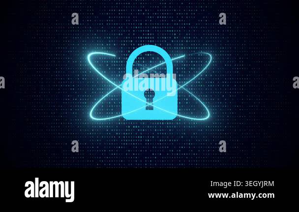 Smart Lock Cyber security and information or network protection Stock ...