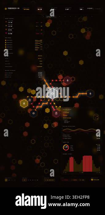 A professional motion graphic featuring Autonomous Energy Routing ...