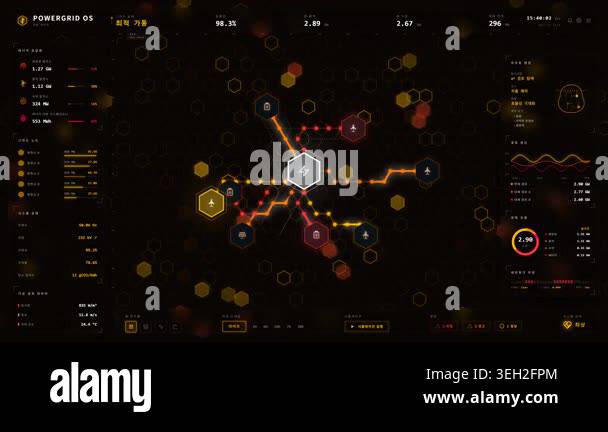 A professional motion graphic featuring Autonomous Energy Routing ...