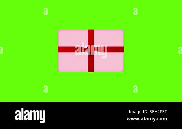 Gift Envelope Opening Animation with Ribbon ( Letter Reveal with Text ...