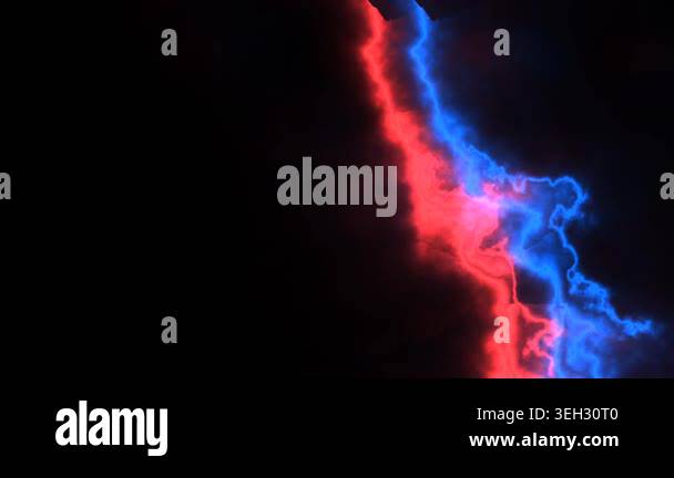 Dynamic abstract background with vibrant red and blue energy streaks ...