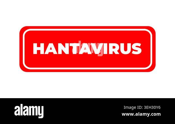 A clear, bold red rectangular sign with the word 