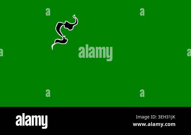 green grass icon, vector illustration Stock Video Footage - Alamy